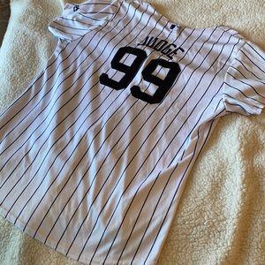 Women's Authentic Yankees Jersey #99 Judge Size XL